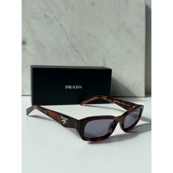NEW Prada PR B06S Sunglasses in Havana Brown Purple main image 4